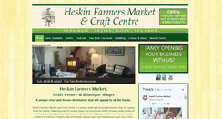 Desktop Screenshot of heskinfarmersmarket.co.uk